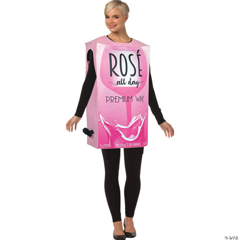 Wine Box Rose Adult Cotume