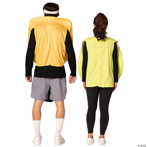 Pickle Ball Paddle/Ball Couple Costume - Adult | Horror-Shop.com