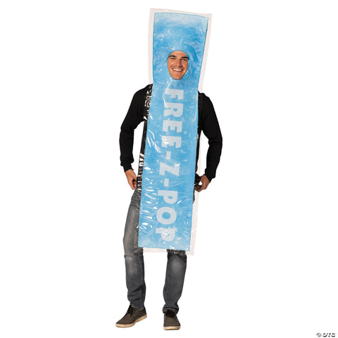 Kids Blue Free-Z-Pop Ice Costume - Medium 7-10