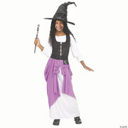 girl-s-black-purple-white-polyester-renaissance-witch-costume-large-12-14