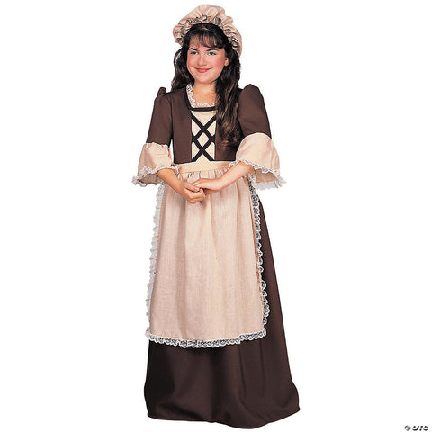 Girl's Colonial Costume | Horror-Shop.com