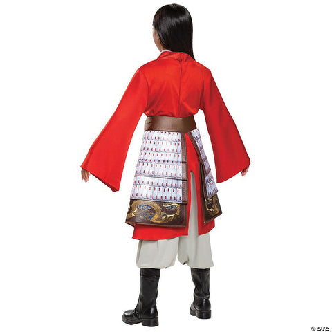 Girl's Mulan Hero Red Dress Deluxe Costume | Horror-Shop.com