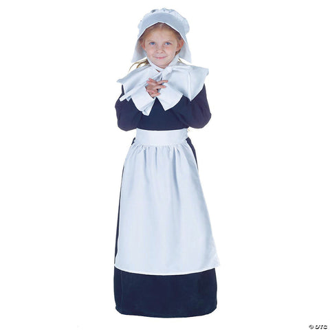 Girl's Pilgrim Girl Costume | Horror-Shop.com
