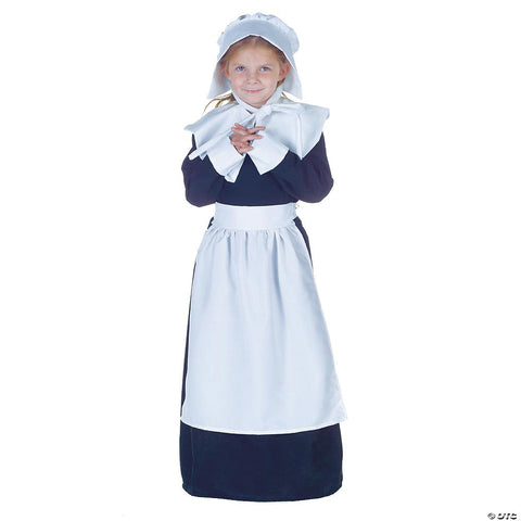 Girl's Pilgrim Girl Costume | Horror-Shop.com