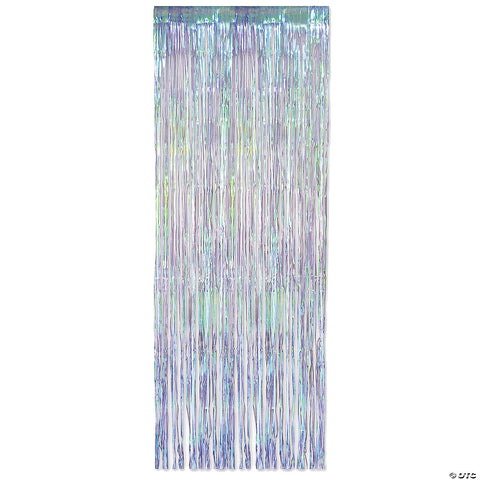 Iridescent Fringe Curtain