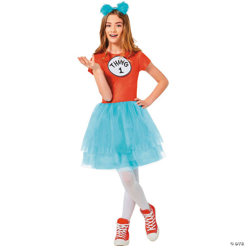 Kids Dr. Seuss™ Thing 1 or Thing 2 Dress Costume - Extra Large 14-16