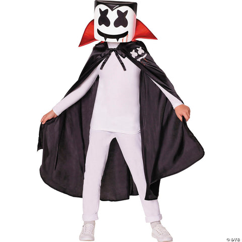 Kids Marshmello Vampire Costume -  10-12