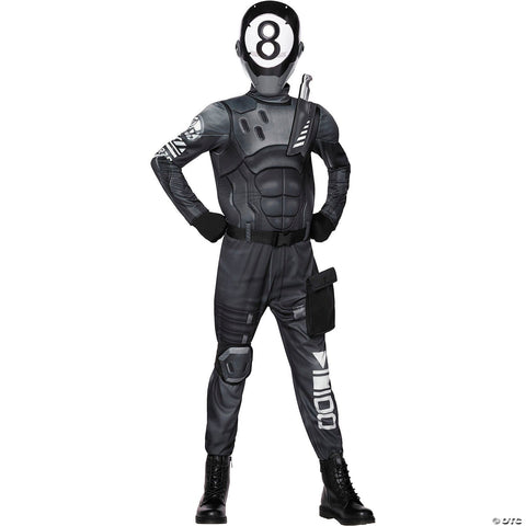Kids Fortnite™ 8-Ball Jumpsuit Costume - Small 4-6