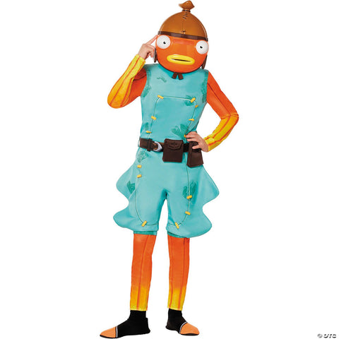 Kids Fortnite™ Fishstick Jumpsuit Costume -  10-12