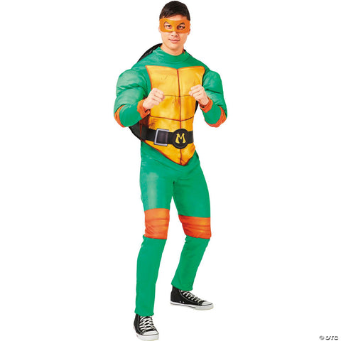 Adults Teenage Mutant Ninja Turtles™ Movie Michelangelo Jumpsuit Costume -