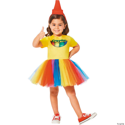Toddler Crayola® Crayon Box Dress Costume - 2T