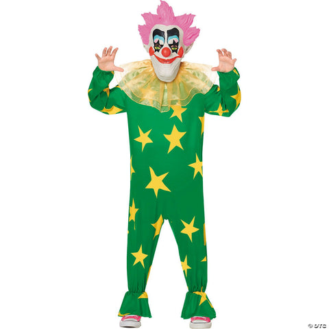 Kids Killer Klowns from Outer Space™ Spikey Jumpsuit Costume -  10-12