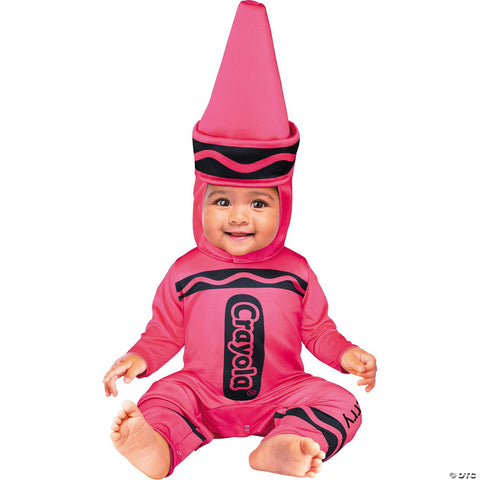 Baby Crayola® Pink Crayon Jumpsuit Costume - 12-18 Months