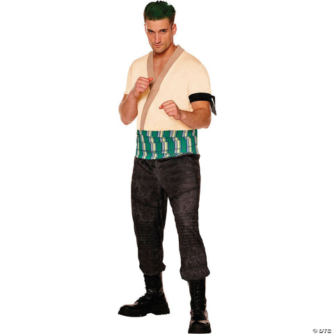 Adults One Piece™ Roronoa Zoro Jumpsuit Costume -