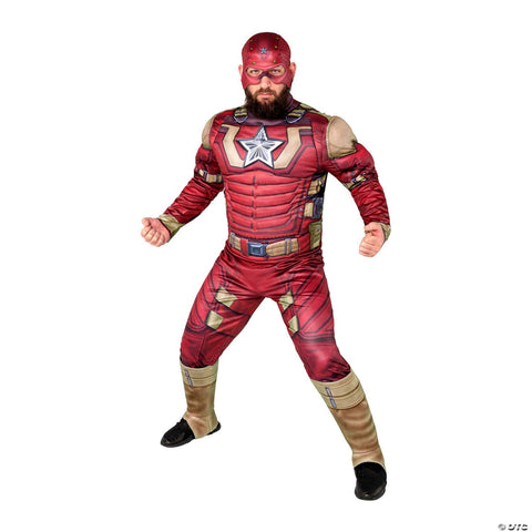 Adults Qualux Marvel Thunderbolts*™ Red Guardian Jumpsuit Costume - Extra Large