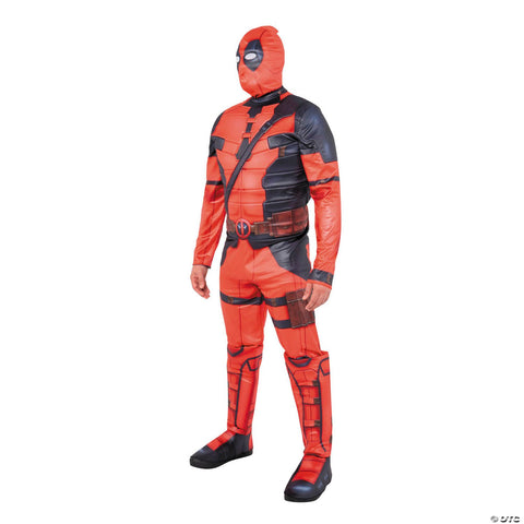 Adults Qualux Marvel Deadpool & Wolverine™ Deadpool Jumpsuit Costume - Medium