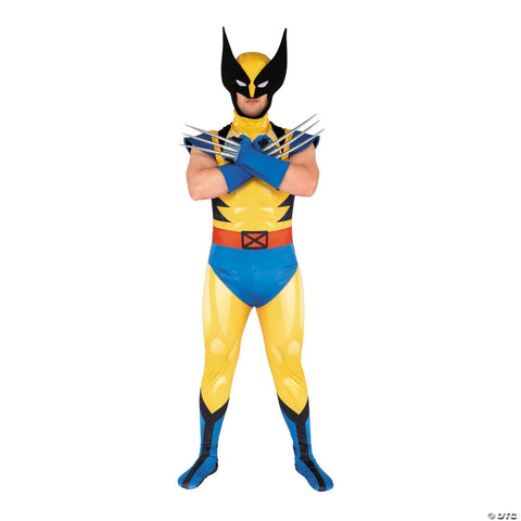 Adults Zentai X-Men '97™ Wolverine Costume - Medium