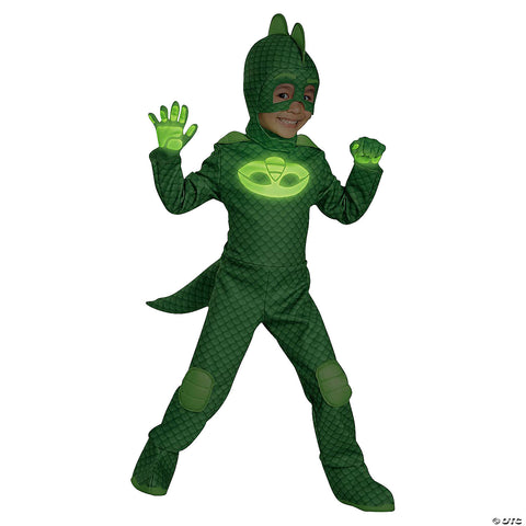 Boy's Gekko Deluxe Costume - PJ Masks | Horror-Shop.com