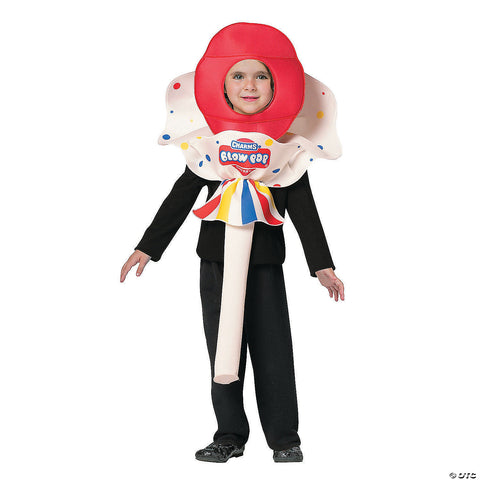 Kids Charms Blow Pop Cherry Costume - Medium | Horror-Shop.com