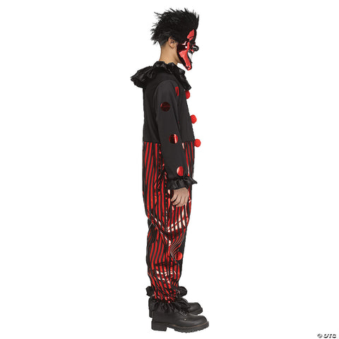 Kids Chrome Clown Costume - Large | Horror-Shop.com