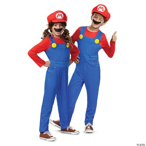Kids Classic Elevated Super Mario Bros™ Mario Costume - Small 4-6 | Horror-Shop.com