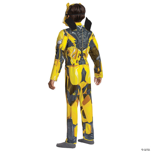 Kids Classic Muscle Transformers Bumblebee T7 Costume - Large | Horror-Shop.com