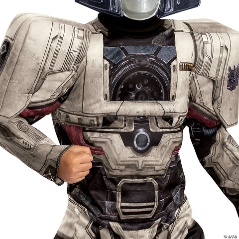 Kids Classic Muscle Transformers One™ Megatron Costume - Small 4-6 | Horror-Shop.com