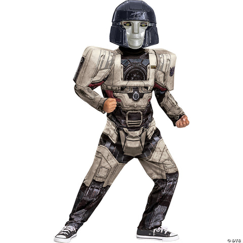 Kids Classic Muscle Transformers One™ Megatron Costume - Small 4-6 | Horror-Shop.com