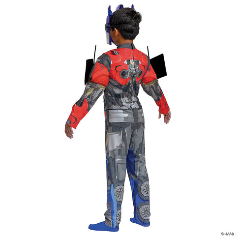 Kids Classic Muscle Transformers Optimus Prime T7 Costume - Large | Horror-Shop.com