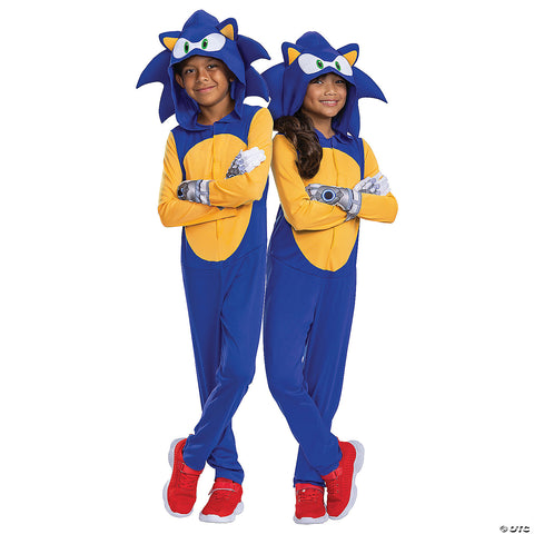 Kids Classic Sonic Prime Costume - Large | Horror-Shop.com