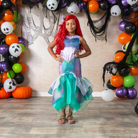 Kids Deluxe Live Action Little Mermaid Ariel Costume - Large 10-12 | Horror-Shop.com