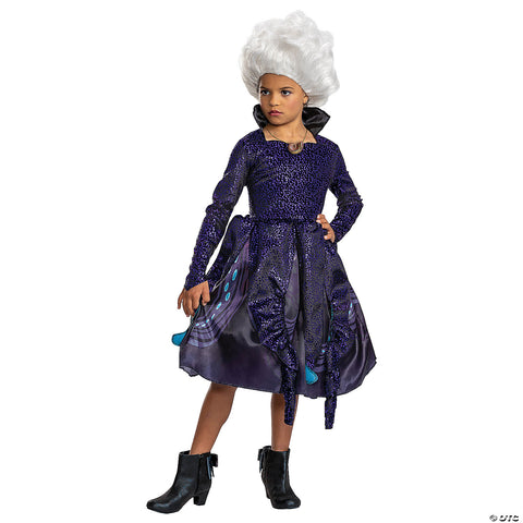 Kids Deluxe Live Action Little Mermaid Ursula Costume  - Medium 7-8 | Horror-Shop.com
