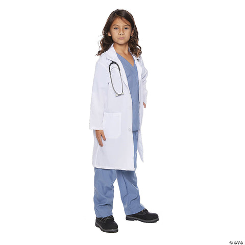 Doctor Scrubs With Lab Coat | Horror-Shop.com