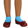Girl's Deluxe Sequin Dorothy Shoes - Wizard of Oz 