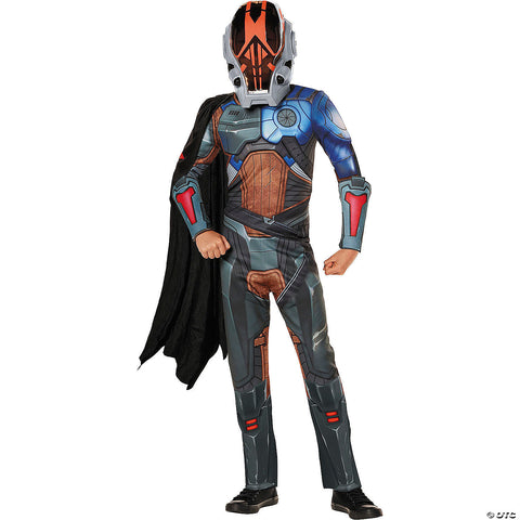 Kids Fortnite Polyester Jumpsuit The Foundation Costume -  10-12 | Horror-Shop.com