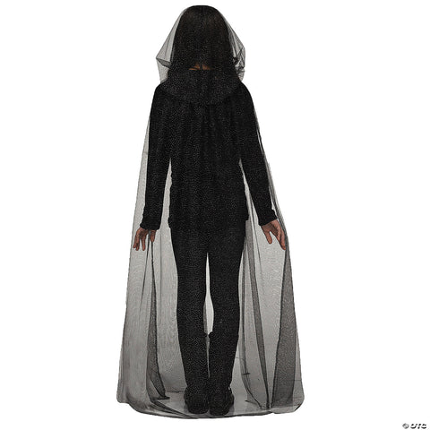 Kids Hooded Sparkle Cape Costume Accessory | Horror-Shop.com