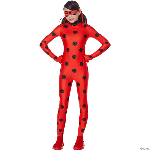 Kids Miraculous: Tales of Ladybug & Cat Noir™ Ladybug Costume - Large 10-12 | Horror-Shop.com
