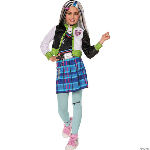 Kids Monster High™ Multicolored Frankie Stein Costume -  10-12 | Horror-Shop.com