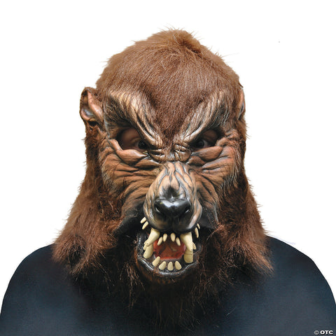 Latex Adults Howl O Ween Werewolf Mask