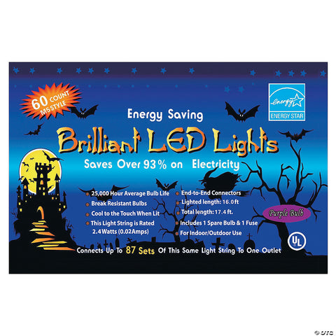 60-Light M5 LED Halloween Lights | Horror-Shop.com