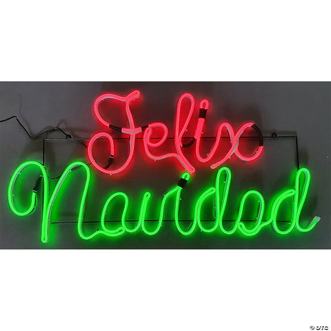Lighted Feliz Navidad Sign | Horror-Shop.com
