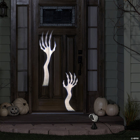 Lightshow Projection Moving Hands | Horror-Shop.com