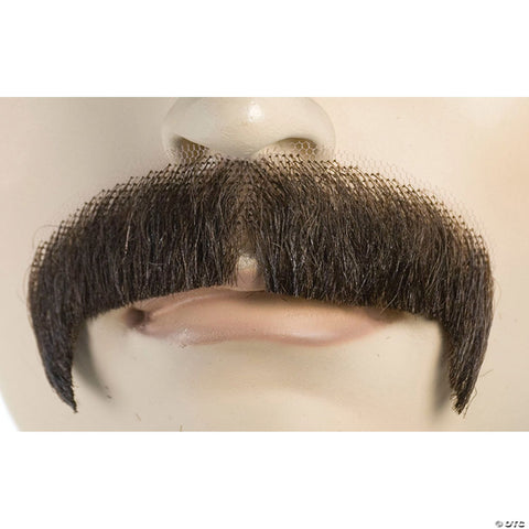 Villain M1 Mustache - Human Hair