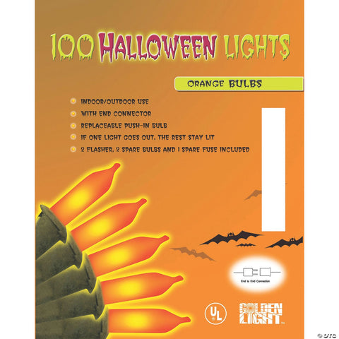 100-Light Halloween String Lights | Horror-Shop.com