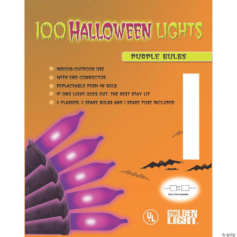 100-Light Halloween String Lights | Horror-Shop.com