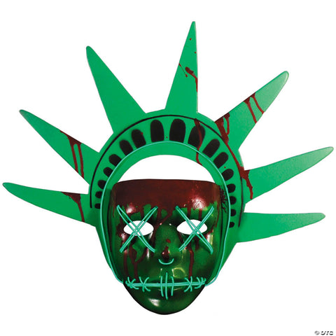 Lady Liberty Light-Up Mask - The Purge: Election Year