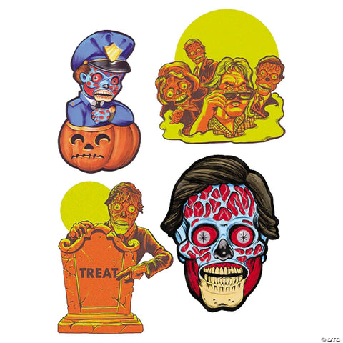 They Live Collection Halloween Wall Decoration Cutouts - Series 1 | Horror-Shop.com