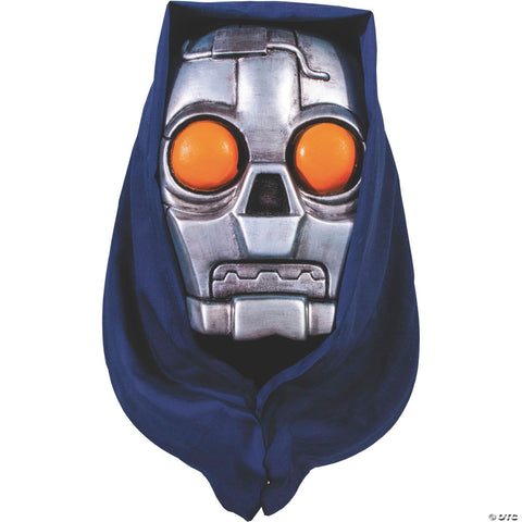 Adults The Worst™ Robot Reaper Overhead Latex Mask with Hood