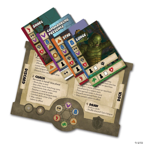 Universal Monsters Unchained Card Game for 2 to 4 Players