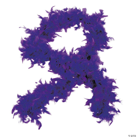 6 Ft. 40-Gram Solid  Feather Boa | Horror-Shop.com